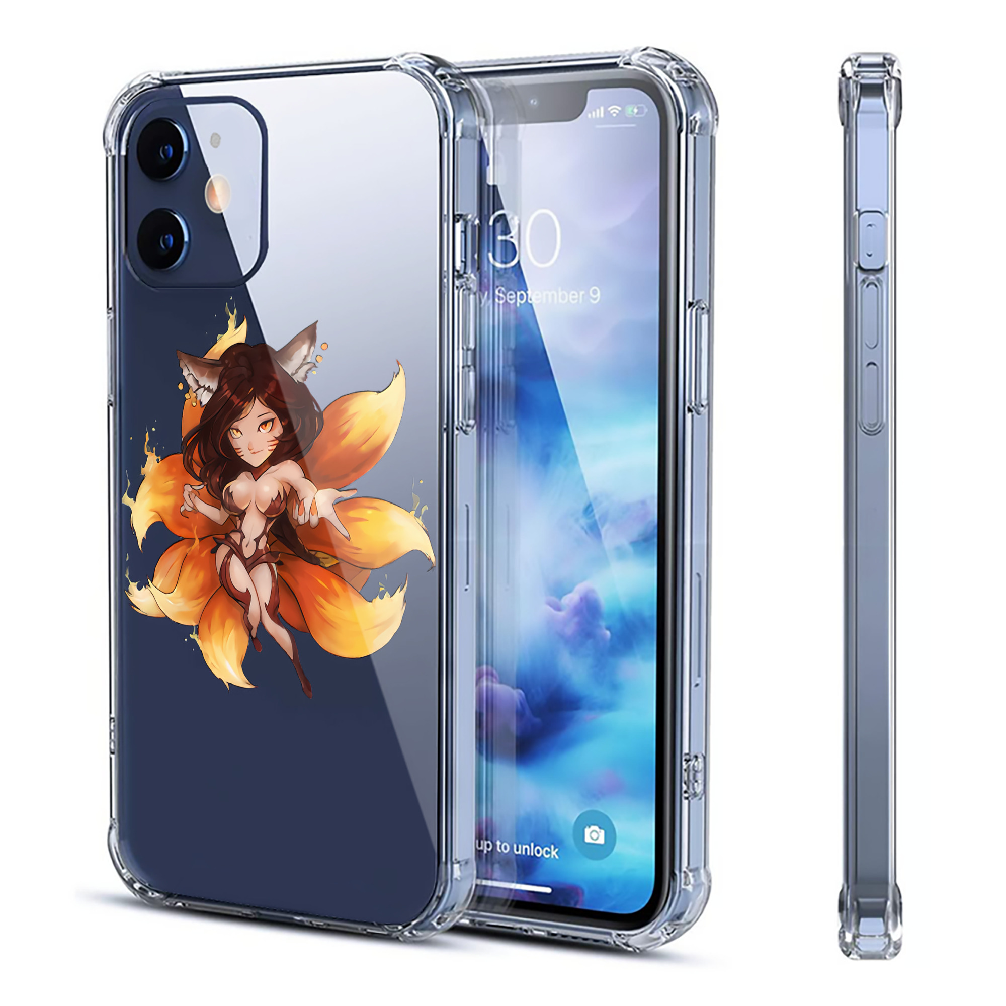 （画像用） リーグ・オブ・レジェンド League of Legends LOL 【iPhone 12シリーズ対応】透明スマホケース（クリアソフトケース）